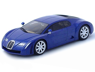 AutoArt 1/43 Bugatti Chiron Blue